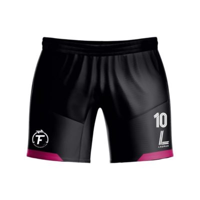 TFC Black Match Shorts